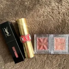 YSL 口紅2点 アイシャドウエスプリーク2個セット 計4点セット