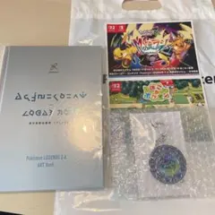 Pokémon LEGENDS Z-A ART Book + キーホルダー