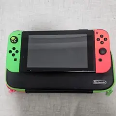 Nintendo Switch 本体 スプラ 充電器付き
