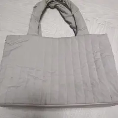 Francfranc キルティングトートバッグ グレー