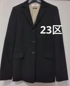 23区 テーラードジャケット ブラック