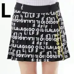 値下げ新品　フィラゴルフ　スカートL　黒ブラック定価12100円