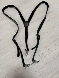 サスペンダー ブラック