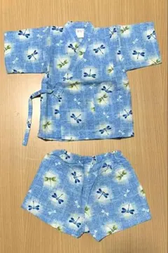 トンボ柄甚平　80cm