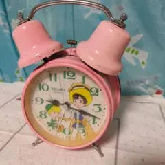 【ジャンク品】リボンの騎士 置時計 ビンテージ レトロ