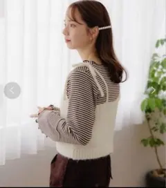 ビスチェ ニット