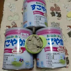 ビーンスターク すこやかM1 300ｇ 3缶セット アタッチメント付き