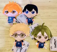 ハイキュー!! ぬいぐるみちゃーむ vol.1 日向　影山　月島　山口