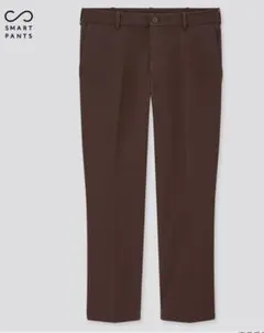 ★美品★ ユニクロ　スマートアンクルパンツ Sサイズ ブラウン