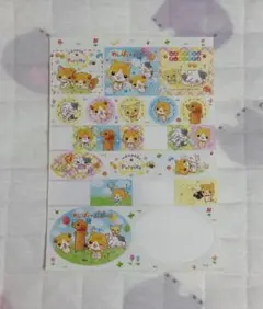 平成レトロ　シール　わんぱくパピーズ