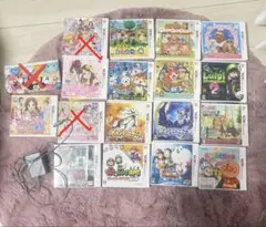 ニンテンドー3DSソフトまとめ売り⭐︎充電器付き（ポケモンXも販売）