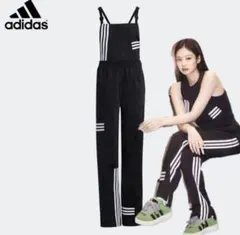Adidas 【完売品】サロペット トラックパンツ オーバーオール ジェニー着用