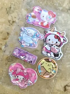 サンリオ　ウォーターシール　おすそわけ　ボンボンドロップシール