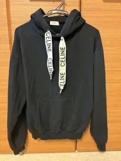 CELINE セリーヌ ロゴパーカー ブラック