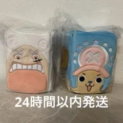 ワンピースカード一番くじ　E賞デッキケース　チョッパー　ルフィ　セット