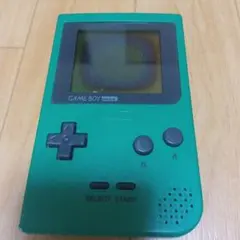 ジャンク品のゲームボーイポケット　緑グリーン