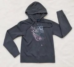 VOLCOM ボルコム ジップアップパーカー チャコールグレー y2k