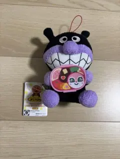 それいけ！アンパンマン　ころふわお弁当パズルぬいぐるみ ばいきんまん