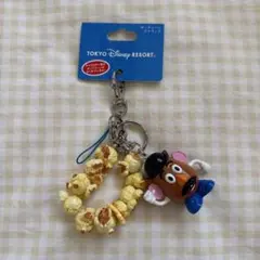 新品★ディズニーポテトヘッドキーチェーン ポップコーンバケットtdstdltdr