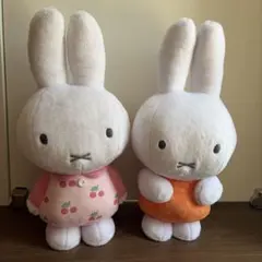 ミッフィー　ビッグぬいぐるみ　うさぎ　双子　プレゼント　インテリア　子供部屋