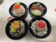 リアルキッチンシリーズ　お茶漬け　4種セット　食品サンプル