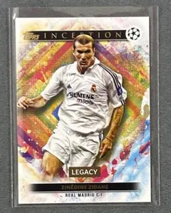 Topps Inception ジネディーヌ・ジダン レアル・マドリード - メルカリ