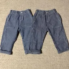 双子 デニム パンツ 90cm 2枚セット