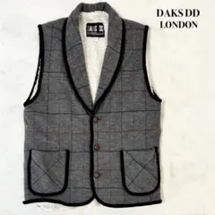 DAKS LONDON チェック柄 ボアベストのサムネイル