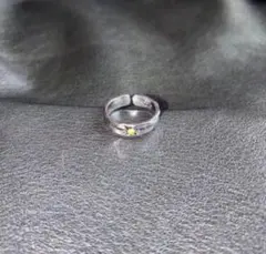 シルバー925 刻印　太陽モチーフメキシカン　ヴィンテージ ナバホリング 調整可