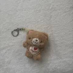 I love Paris クマのぬいぐるみキーホルダー