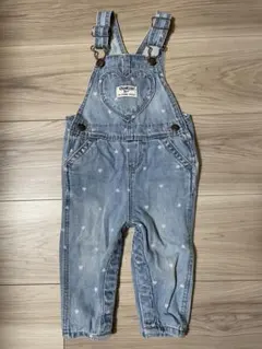 OSHKOSH ベビー女の子デニムオーバーオール 0歳9ヶ月用