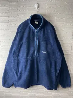 90s patagonia マースピアル USA製シンチラ　ハーフジップフリース