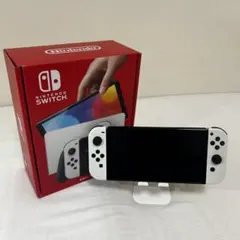 Nintendo Switch 有機ELモデル ホワイト 【グリップ欠品】