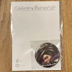 ガチアクタ　くじメイト　ジャバー　ポストカードつき缶バッジセット　缶バッジ