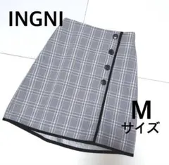 INGNI チェック柄ミニスカート