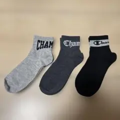 Champion ソックス 3足セット　25〜27cm