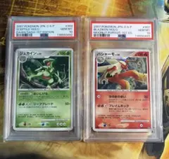 psa10 2連番 バシャーモ Lv.56 ジュカイン Lv.52 psa10 2連番 バシャーモ Lv.56 ジュカイン Lv.52 - メルカリ