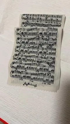 MarMu マーム　ワルツ　セオα 楽譜デザイン 半衿