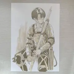 進撃の巨人 入場者特典 第2弾　ビジュアルカード　リヴァイ