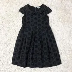 TOCCA　ワンピース　ドレス　カットワーク　刺繍　Aライン　130