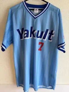 ヤクルトスワローズ長岡秀樹7 ユニフォーム XL - メルカリ