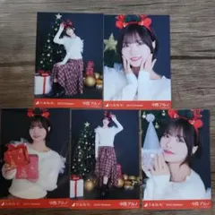 中西アルノ 生写真 2025.Christmas 5枚セット