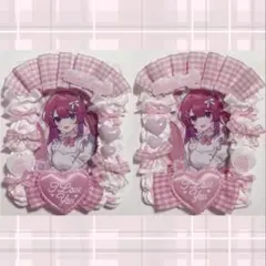 ♡ ホイップデコ トレカケース 量産型 ピンク リボン バレンタイン b8 ♡