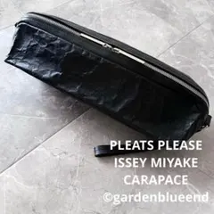 ISSEYMIYAKE PLEATSPLEASE黒 プリーツ ナップサック - メルカリ