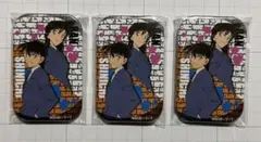 名探偵コナン 缶バッジ まるかくカンバッジ 新一 蘭 3個セット