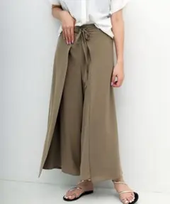 JOURNAL STANDARD L'ESSAGE ポプリンラップパンツ