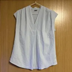 Cooti by Slender ライトブルー ノースリーブ M ブラウス