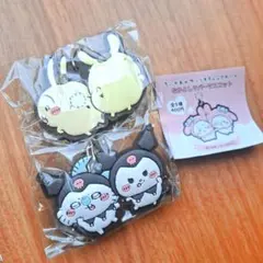 1 サンリオ ちいかわ なかよしラバーマスコット うさぎ モモンガ クロミ