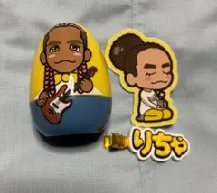 草間リチャード敬太 マトリョーシカ 前髪クリップ ステッカー付き