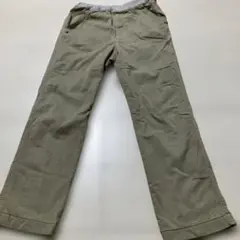 familiar カーキ色 ロングパンツ　140